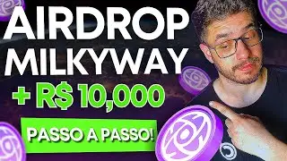🟣 MILKYWAY AIRDROP - FAÇA ISSO PRA GANHAR! (PASSO A PASSO)