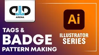 Tags and Badges - Pattern Making  | Illustrator Series