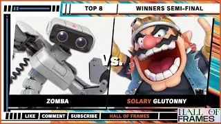 Hall of Frames - Winners Semi-Final - Zomba (R.O.B) VS Glutonny (Wario) - Super Smash Bros. Ultimate