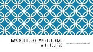 Java MPI Tutorial with Eclipse