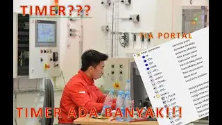 BELAJAR INSTRUKSI TIMER TIA PORTAL PLC SIEMENS