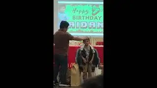 My Son's 7TH BIRTHDAY