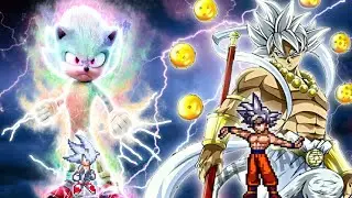 Super Sonic Chaos V4 OP(All Form) VS Goku DBS V2 G5 OP in Jump Force Mugen