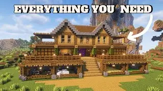 Minecraft ultimate survival house tutorial #minecraft#video