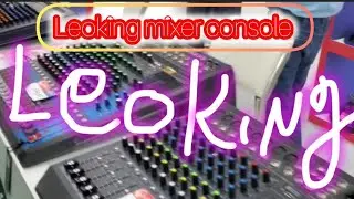 Leoking Anlong Mixer || 32 Chenal Mixer || 7Aux Output || #djvlog #minivlog #viralvideo #shortsvideo