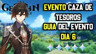 💥 EVENTO CAZA DE TESOROS GENSHIN IMPACT 💥 GUIA evento CAZA DE TESOROS [DÍA 6] Genshin Impact 🤑