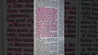 PROMISES FROM GOD TO YOU ❤️ PSALM 19:7-11, KJV