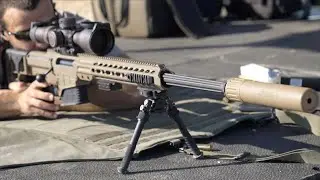 The Barrett MRAD In .338 Lapua Magnum (Suppressed)
