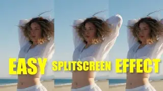 DaVinci Resolve 20 - How to create a Split Screen Effect