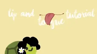 How to draw || Lips & Tongues || Requested tutorial