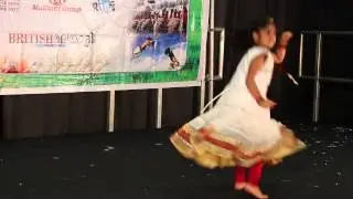 Bollywood dance mix  . Choreography by Abyia herself , when she is only 6 years old .