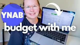 BUDGET WITH ME using YNAB | November budget + recap on October spending