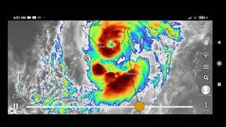 Cyclone Tauktae Landfall satellite