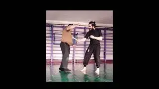 Короткая дубинка против вооруженного противника 2/Short baton against an armed opponent 2