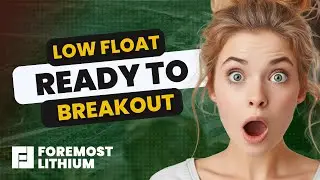 Low Float, Asset Rich Company Ready to Breakout - Foremost Lithium Resource & Technology