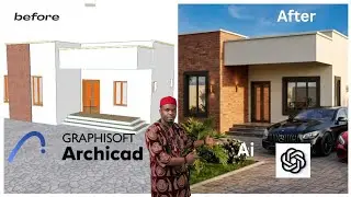 Archicad model to Ai render with Nano Banana. 