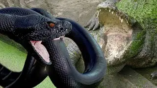 Titanoboa VS Largest Extinct Crocodile - Who is The Reptilian KING?