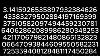 300 DIGITS OF PI! Learn the DIGITS OF PI