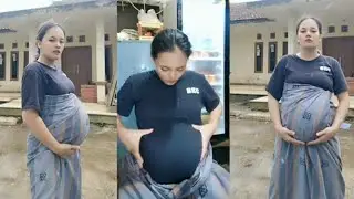 Bumil nyaman pakai sarung