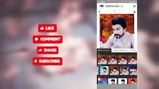 How to change Photo Background|| Change background From image