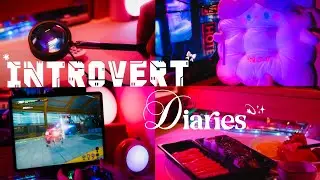 game vlog ; unboxing sunset lamp, sushi dinner, anime, starting ZZZ 💫✨