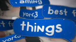 AMV Typography Edit - i love you so || Free Project File After Effect