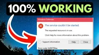 How To Fix Error 0x800700aa On Windows