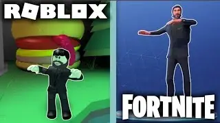 FORTNITE DANCES IN ROBLOX! #2