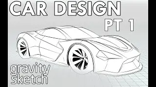 Car Design with Gravity Sketch PT 1.