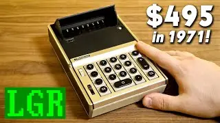 Smallest Battery-Powered Calculator in 1970: Dictaphone 1680