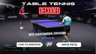 Anti-Spin vs Heavy Spin: The End of an Era? |Luka Mladenovic vs Xiang Peng | #tabletennis #antispin