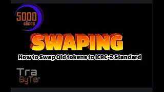 How to Swap $SLI and $GLDS to ICRC-2 standards $TRA and $TRAPRE