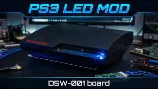 How to activate the hidden LEDs on a PS3 Slim