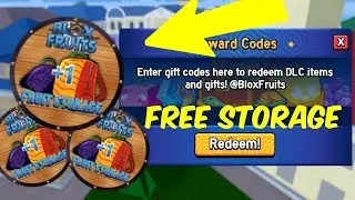 HOW TO GET FREE FRUIT STORAGE BLOX FRUITS ROBLOX