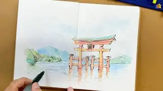 Carnet du Japon aux crayons aquarellables [Niveau débutant] - Clairefontaine x SAVOIR / DESSINER