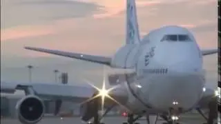 see beautiful view of a PIA Boeing takeoff