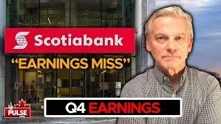Bank Of Nova Scotia Misses Earnings Expectations.  More Banks Expected to Follow.