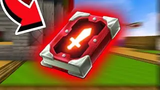 Burning Players Using The Flame Enchant In Bedwars!