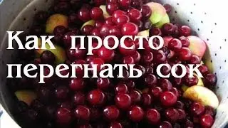 Соковарка.  Как быстро перегнать сок