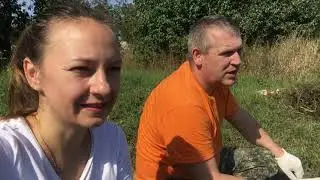 Начинаем копать КАРТОШКУ!  соус из слив ТКЕМАЛИ пальчики оближешь !!!