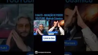 O 'Salto' Iniciação de Poder - Entrevista no Canal Maktub Cósmico - Bruno Guerreiro de Moraes