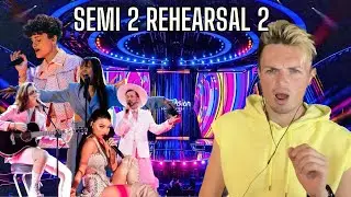Semi Final 2 (Part 1): 2nd Rehearsal // REACTION