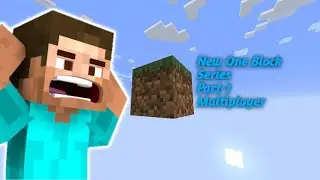 Minrcraft One Block Series Part 1 Multiplayer|Logo BG and MC