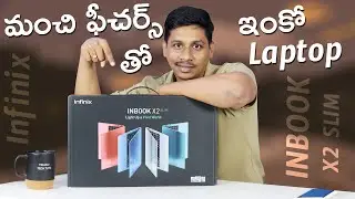 మంచి ఫీచర్స్ తో ఇంకో Laptop || infinix  Inbook X2 Slim Laptop Unboxing || in Telugu