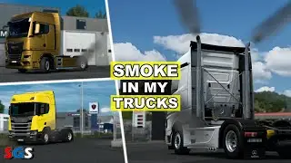 |ETS2 1.50| Smoke In My Trucks v1.6.1