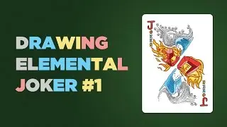 Drawing the First Joker card for Video Day 258