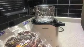 ลองทอดเนื้อแดดเดียว ในหม้ออบลมร้อน xiaomi daewoo air fryer