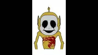 How to draw Laa Laa (Slendytubbies 3)