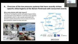 Predictability of the low pressure systems leading concurrent events in  Iberian Peninsula,Al. et al