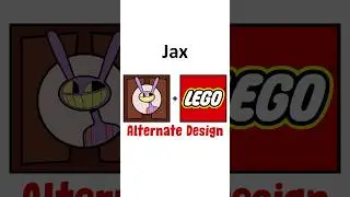 LEGO Jax (Alternate Design) From The Amazing Digital Circus #shorts